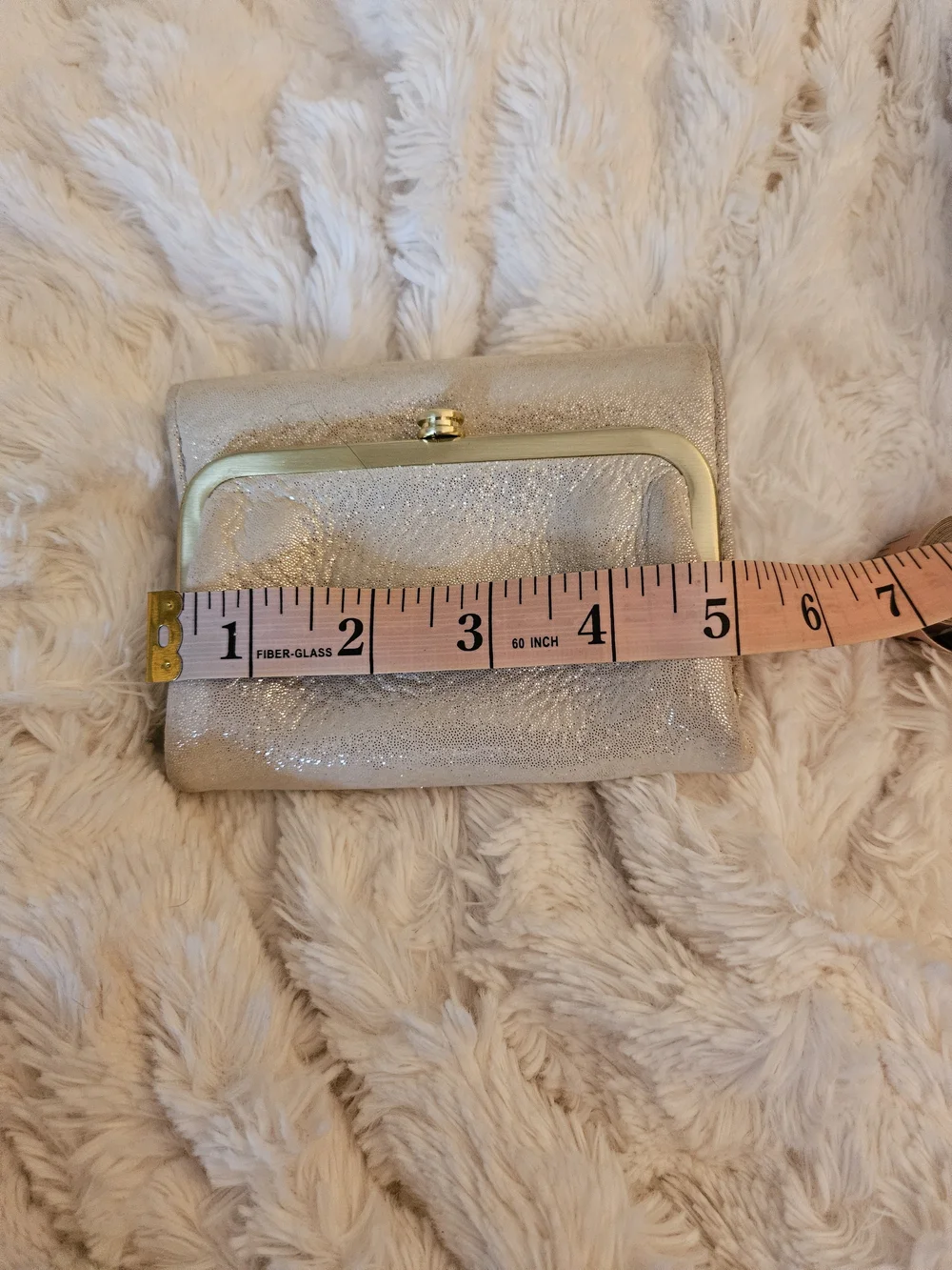 HOBO☆Robin Compact Wallet - Sand Shimmer
